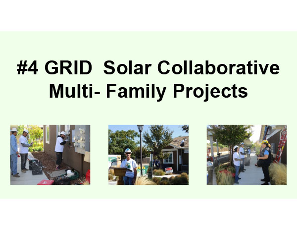 Project #4: GRID Solar Collaborative Multi-Family Update, March 20