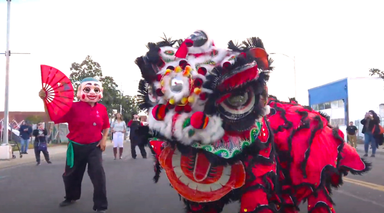 Lion Dance at The Monarch (Video)
