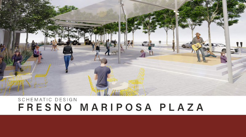 Project #9: Mariposa Plaza Renderings