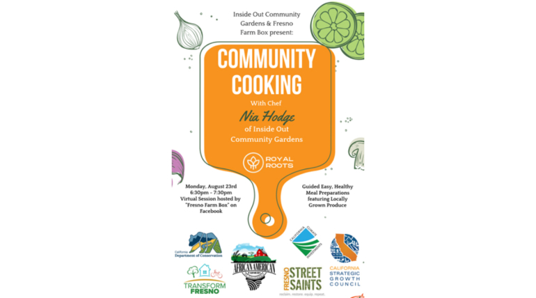 Community Cooking with Chef Nia Hodge