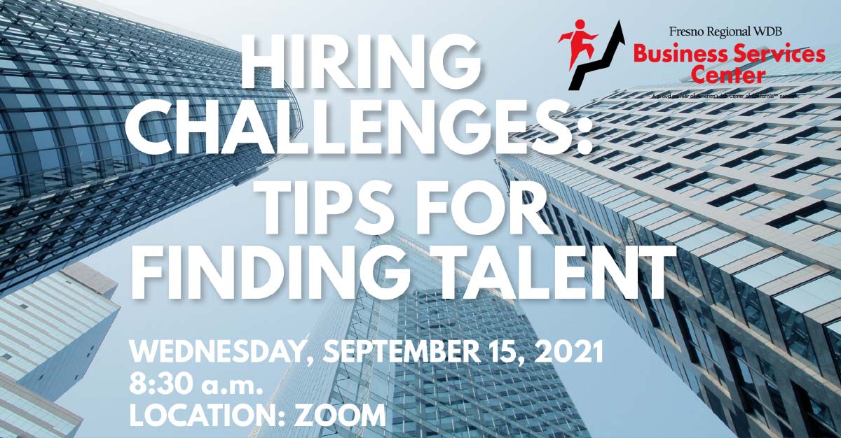Hiring Challenges Webinar: Tips for Finding Talent
