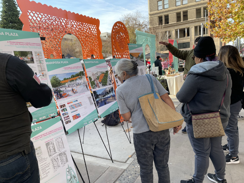 Mariposa Plaza Christmas Parade Pop Up Event